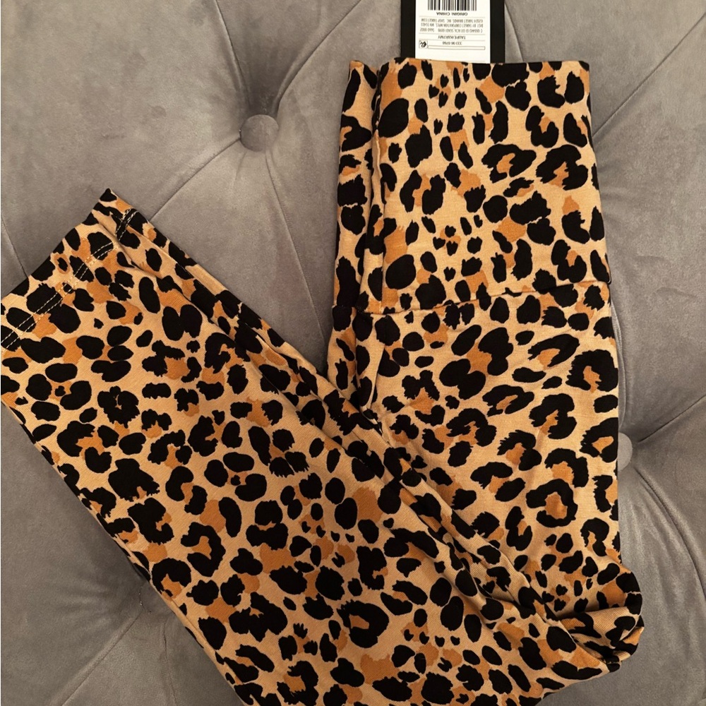 Art Class Leopard Print Kids Bottoms